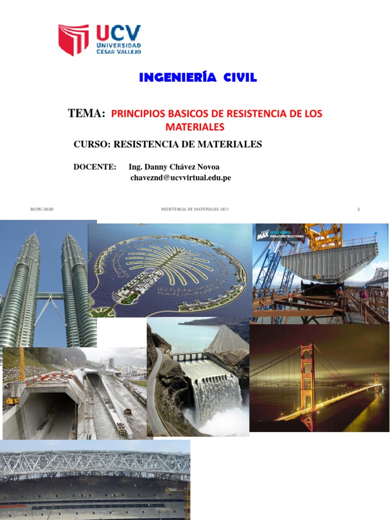 Principios de Resistencia de Materiales | PDF | Fuerza | Resistencia de ...