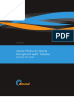 Akamai Information Security Management System Overview: Securing The Cloud