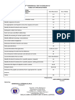 3RD Quarter Exam (All Subjects With Tos)