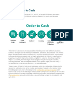 What Is Order To Cash