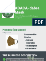 ABACA Dabra Mask 1