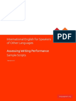 Assessing Writing Performance