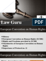 European Convention On Human Rights