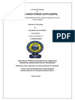 Switch Mode Power Supply (SMPS) : A Technical Report On