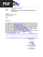 Permohonan Persetujuan RKL-RPL | PDF | Bisnis