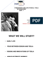 Review of The Autobiography and Life of Nikola Tesla "My Inventions" Part - 1