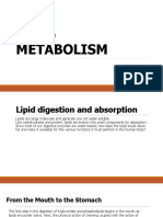 Lipid Metabolism