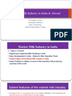 Market Milk Industry in India: Past, Present and Future