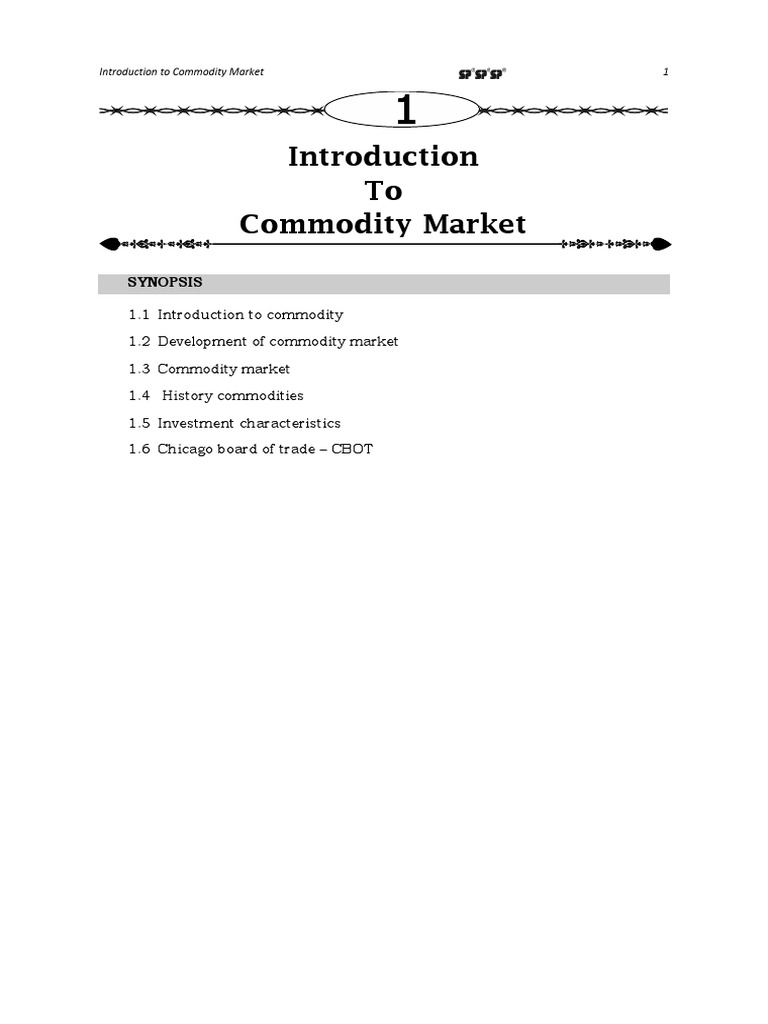 Combined Cdm Notes Pdf Commodity Markets Futures Contract