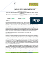 IJRBM - Factors Influencing Buying Behavior of Vegetable Consumers in National Level Retail Chain Stores in Coimbatore City