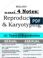 Biology Unit 4 Notes Reproduction Karyotyping