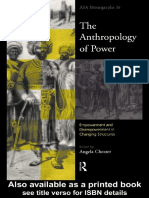 The Anthropology of Power Empowerment and Disempowerment in Changing Structures (Asa Monographs) by Angela Cheater (Z-Lib - Org) .Af - PT