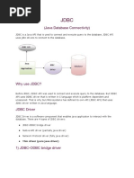 (Java Database Connectivity) : Why Use JDBC?