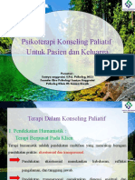 Psikoterapi Konseling Paliatif Untuk Pasien Dan Keluarga