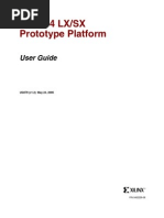 Virtex-4 LX/SX Prototype Platform: User Guide