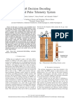 Soft Decision Decoding in Mud Pulse Telemetry System