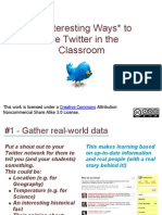 31 Interesting Ways To Use Twitter in The Clas