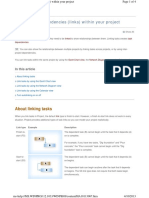 Create Task Dependencies (Links) Within Your Project: About Linking Tasks