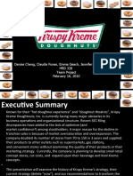 HRD 328 Team Project - Krispy Kreme