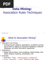 Data Mining:: Association Rules Techniques