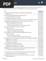 LinkedIn Checklist 020335