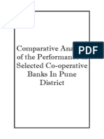 Comparative Analysis of The Performance of Selected Co-Operative Banks in Pune District