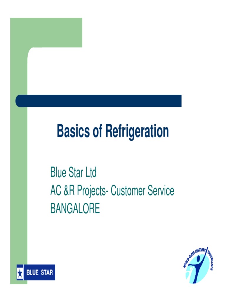 BSL 202: Refrigeration Basics Overview | PDF | Manufactured Goods ...
