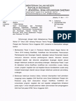 SE (5) Surat Edaran DAK NonFisik Ketahanan Pangan Dan Pertanian