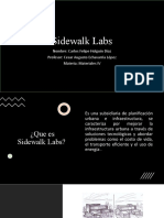 Presentacion de Sidewalk Labs