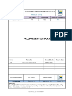 Fall Prevention Plan: Client Logo Project Name