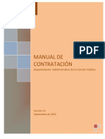 Manual de Contratación DAFP