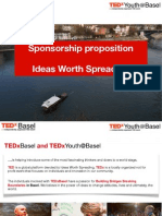 TEDX Basel Sponsorship Presentation