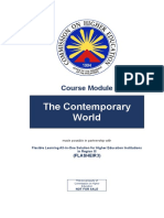 Course Module Contemporary World
