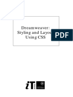 Dreamweaver Cs6 Styling and Layout Using Css