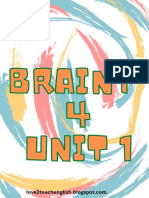 BRAINY 4 UNIT 1