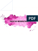 Tarjetas Informativas