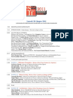 Programma SIF 2011