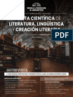 Número Completo. World Literature & Linguistics. Revista de Literatura, Lingüística y Creación Literaria. Vol. 1, N.° 1 (2022)