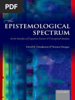 The Unity of Mind, Brain, and World - Current Perspectives On A