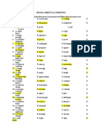 Special Subject 8.2. Phonetics Section A. Phonetics I. Choose A Word Whose Underlined Part Is Pronounced Differently From The Rest