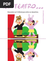No Teatro... - Diferenças