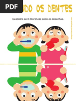 Lavando Os Dentes - Diferenças