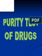 KFA Purity Test of Drugs and Chemical Number