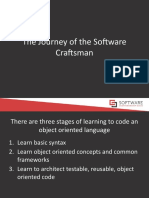 The Journey of The Software Craftsman