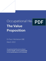 Occupational Health: The Value Proposition