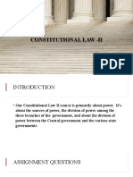 Constitutional Law - Ii