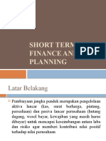 Short Term Finance and Planning