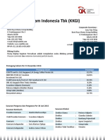 Resource Alam Indonesia TBK (KKGI)