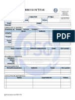 Formato de CV-PSG 2019