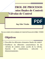 Vii. Válvulas de Control